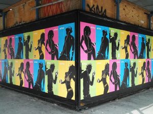 apple ipod - street poster campaign 2000s