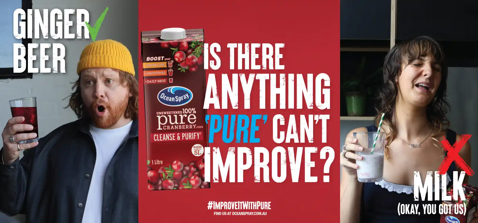 Ocean Spray Street Poster Billboard