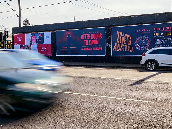 after hours wellington - billboard campaign