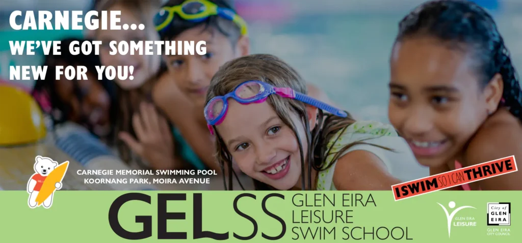 Carnegie Swimming Pool Koornang Park billboard