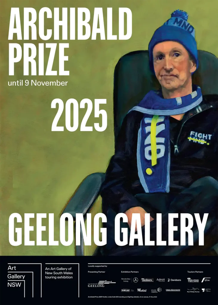 Geelong Gallery Archibald Prize Poster