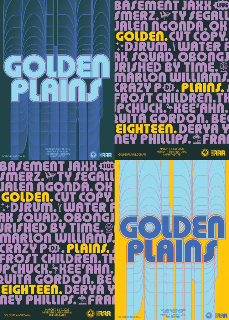 Golden Plains 2026 Street Poster