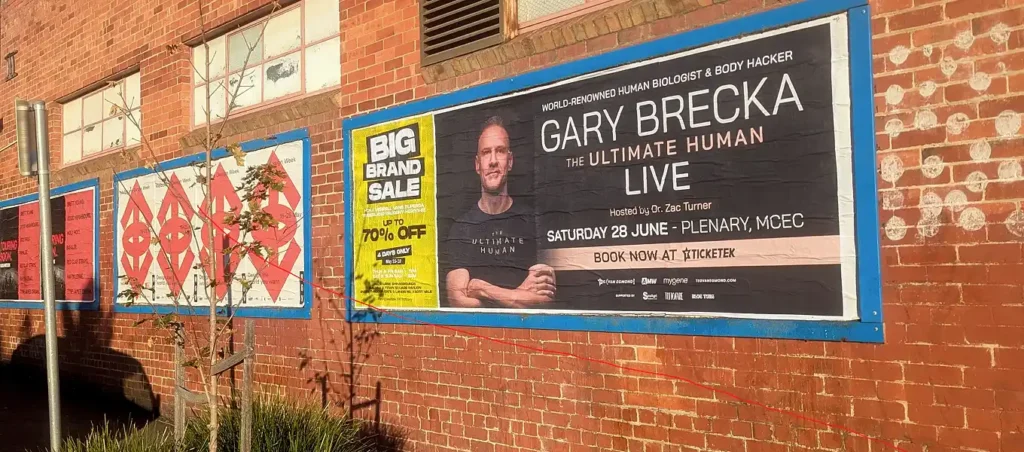 Horizontal Triple Street Poster-In-Situ Gary Brecka