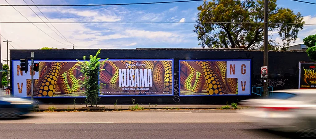 Billboard In-Situ Kusama NGV