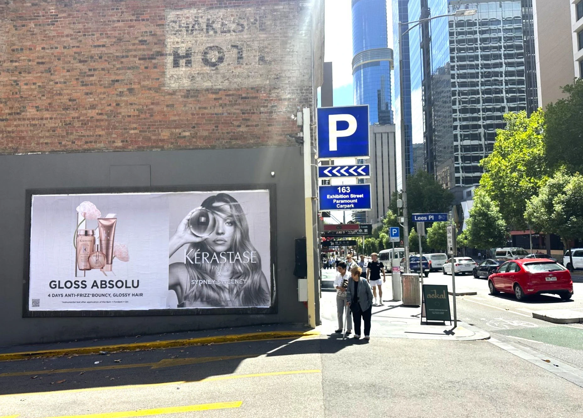 Kerastase Gloss campaign - Melbourne CBD