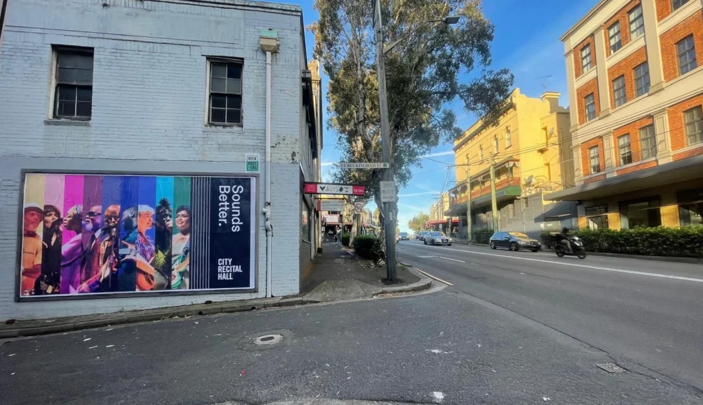 City Recital Hall Billboard Campaign