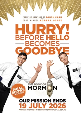 The Book of Mormon The Musical Street Poster