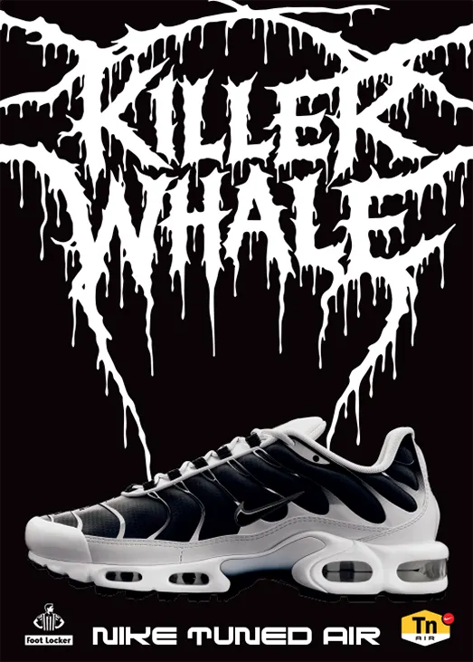 Footlocker Killer Whale Nike TNS Street Poster