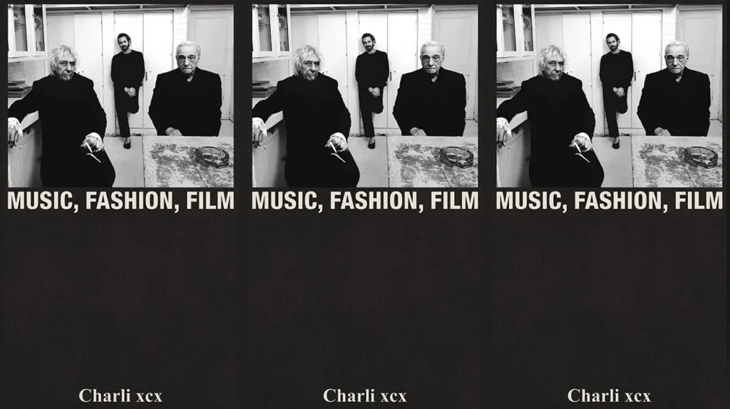 charlie xcx music fashion film street poster billboard