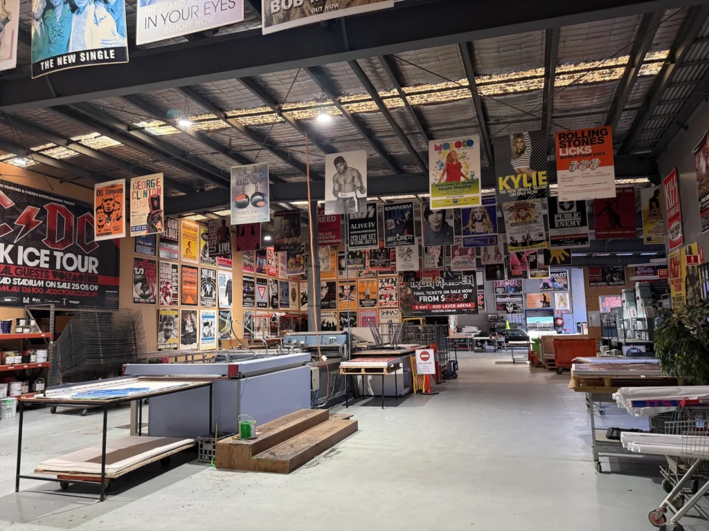 Rock Posters Thornbury facility